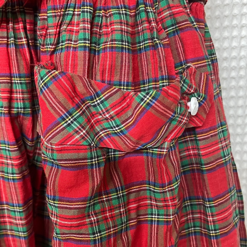 Tartan plaid girls dress - Picture 5 of 10